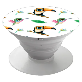 Toucan, Phone Holders Stand  Λευκό Βάση Στήριξης Κινητού στο Χέρι