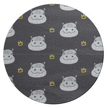 Hippo, Επιφάνεια κοπής γυάλινη στρογγυλή (30cm)