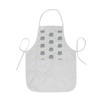 Hippo, Ποδιά Σεφ ολόσωμη κοντή  Παιδική (44x62cm)