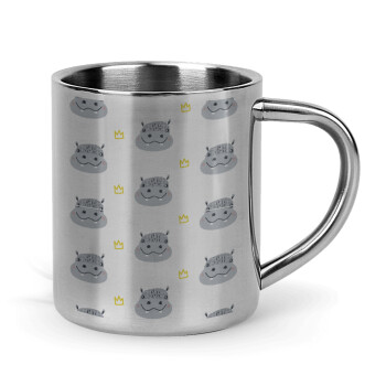 Hippo, Mug Stainless steel double wall 300ml