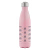 Metal mug thermos Pink Iridiscent (Stainless steel), double wall, 500ml
