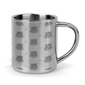 Hippo, Mug Stainless steel double wall 300ml