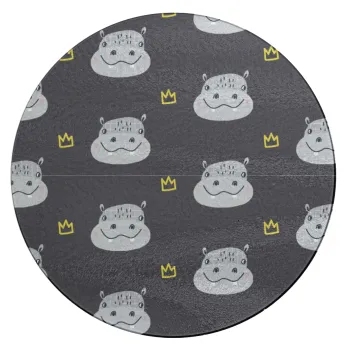 Hippo, Επιφάνεια κοπής γυάλινη στρογγυλή (30cm)