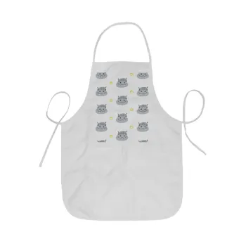 Hippo, Ποδιά Σεφ ολόσωμη κοντή  Παιδική (44x62cm)