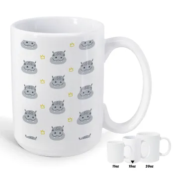 Hippo, Κούπα Mega, κεραμική, 450ml
