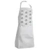 Adult Chef Apron (with sliders and 2 pockets)