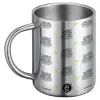 BIG Mug Stainless steel double wall (450ml)