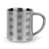 Mug Stainless steel double wall 300ml