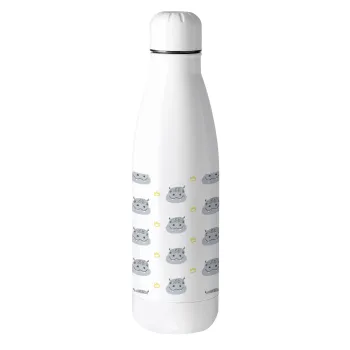 Hippo, Metal mug thermos (Stainless steel), 500ml