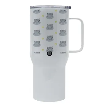 Hippo, Tumbler με καπάκι, διπλού τοιχώματος (θερμό) 750L