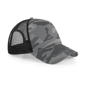 Camo Snapback Trucker (Arctic)