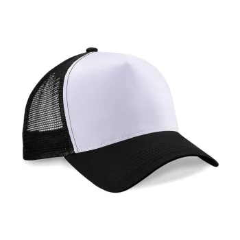 Snapback Trucker (Black/White)