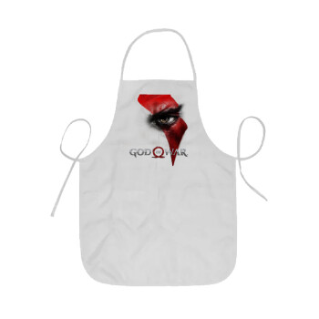 God of war Stratos, Ποδιά Σεφ ολόσωμη κοντή  Παιδική (44x62cm)