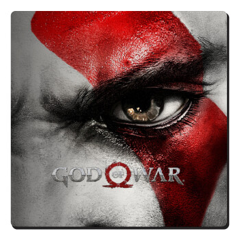 God of war Stratos, Τετράγωνο μαγνητάκι ξύλινο 6x6cm