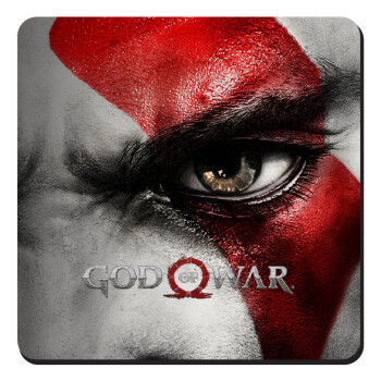 God of war Stratos, Τετράγωνο μαγνητάκι ξύλινο 9x9cm