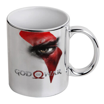 God of war Stratos, Κούπα κεραμική, ασημένια καθρέπτης, 330ml