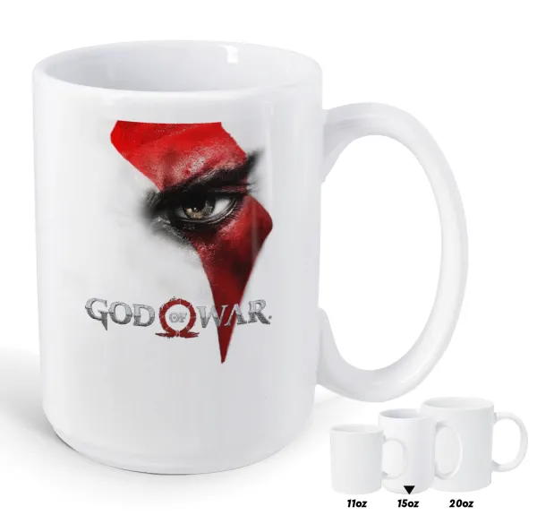 God of war Stratos — Mega mug, ceramic, 450ml