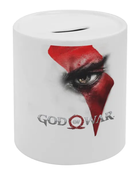 God of war Stratos — Porcelain money box with stopper