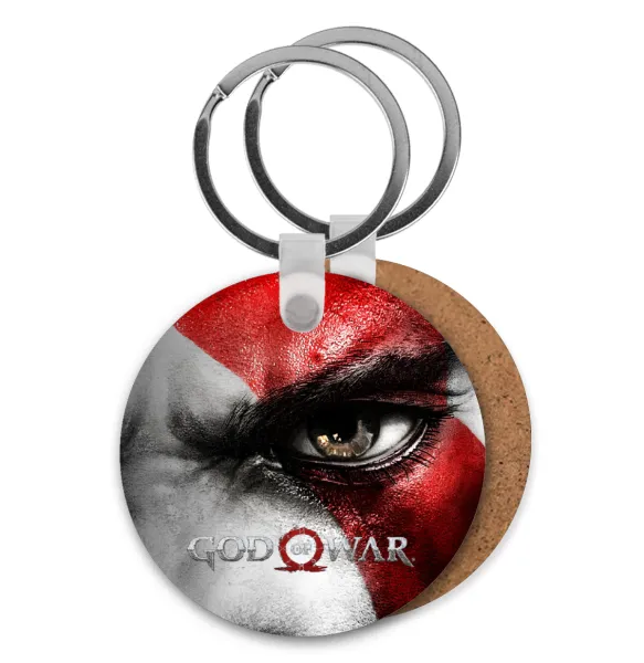 God of war Stratos — Ξύλινο στρογγυλό