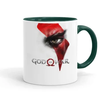 God of war Stratos, Mug colored green, ceramic, 330ml