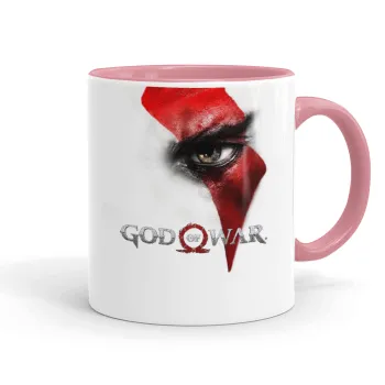 God of war Stratos, Mug colored pink, ceramic, 330ml