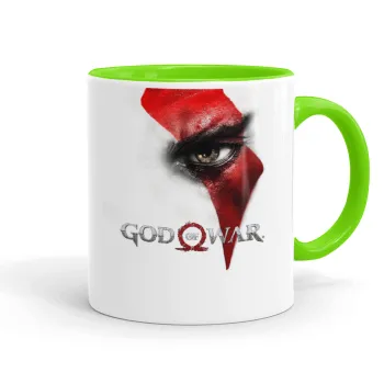 God of war Stratos, Mug colored light green, ceramic, 330ml