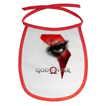 God of war Stratos, Σαλιάρα μωρού αλέκιαστη με κορδόνι Κόκκινη