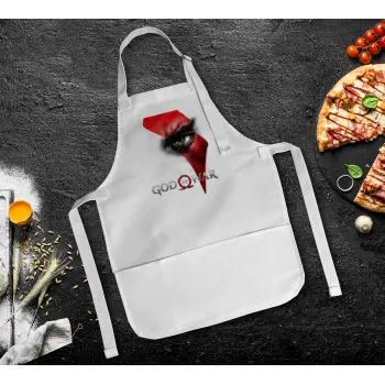 God of war Stratos, Ποδιά Σεφ Ολόσωμη Παιδική (με ρυθμιστικά και 2 τσέπες)