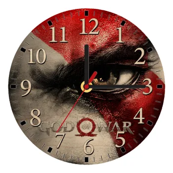 God of war Stratos, Ρολόι τοίχου ξύλινο plywood (20cm)