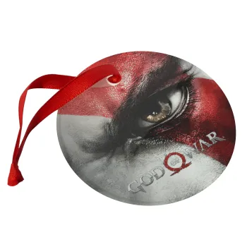 God of war Stratos, Christmas ornament glass 9cm