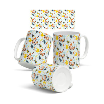 Πεταλούδες, Κούπα, κεραμική, 330ml