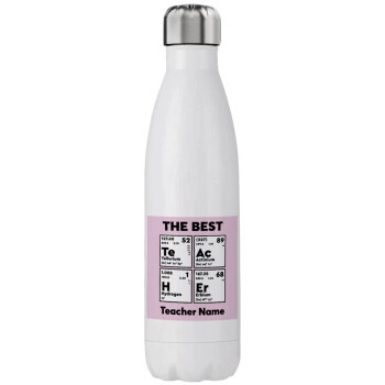 THE BEST Teacher chemical symbols, Stainless steel, double-walled, 750ml