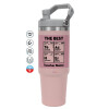 Pink color, 890ml (30oz) stainless Steel Tumbler with Handle