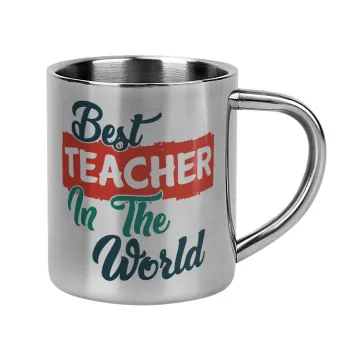 Best teacher in the World!, Mug Stainless steel double wall 300ml