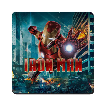 Ironman, Τετράγωνο μαγνητάκι ξύλινο 9x9cm