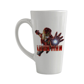 Ironman, Κούπα κωνική Latte Μεγάλη, κεραμική, 450ml