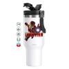 Mega Stainless steel Tumbler with lid, double wall 1,2L