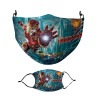 Μάσκα υφασμάτινη Ενηλίκων πολλαπλών στρώσεων με υποδοχή φίλτρου