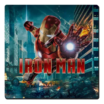 Ironman, Τετράγωνο μαγνητάκι ξύλινο 6x6cm