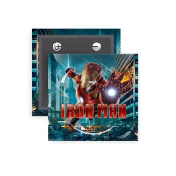 Ironman, Κονκάρδα παραμάνα τετράγωνη 5x5cm