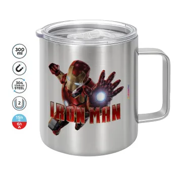 Ironman, Mug Stainless steel double wall 300ml