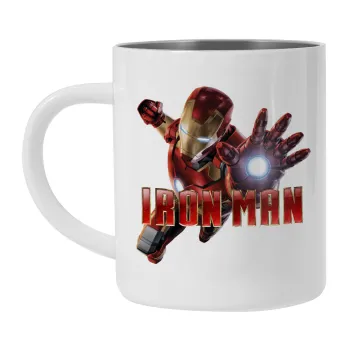 Ironman, Mug Stainless steel double wall 300ml