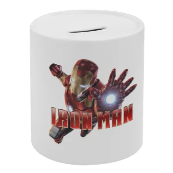 Ironman, Κουμπαράς πορσελάνης με τάπα