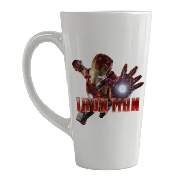 Ironman, Κούπα κωνική Latte Μεγάλη, κεραμική, 450ml