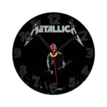 Metallica , Ρολόι τοίχου γυάλινο (20cm)