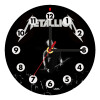 Metallica , Ρολόι τοίχου ξύλινο (20cm)