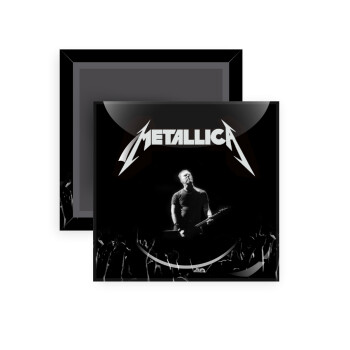 Metallica , Μαγνητάκι ψυγείου τετράγωνο διάστασης 5x5cm