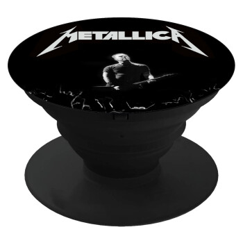 Metallica , Phone Holders Stand  Black Hand-held Mobile Phone Holder