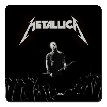 Metallica , Τετράγωνο μαγνητάκι ξύλινο 9x9cm