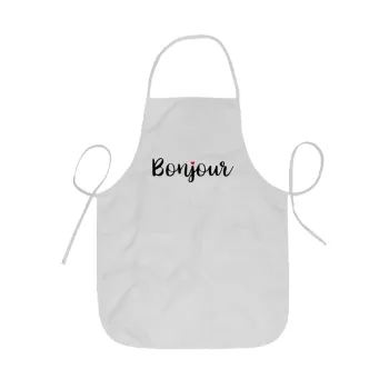 Bonjour, Ποδιά Σεφ ολόσωμη κοντή  Παιδική (44x62cm)